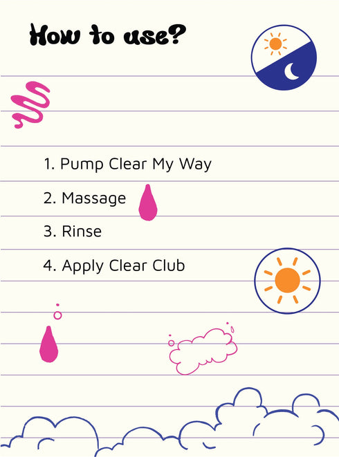Sadhavi Wellness Y Play Z Clear Crew Duo Acne Bundle For Teens