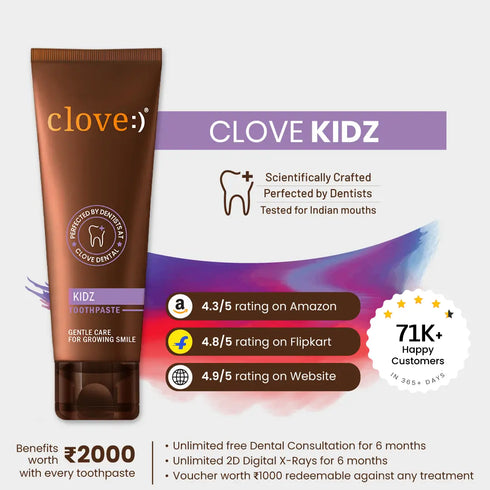 Clove Oral Care Kidz Toothpaste