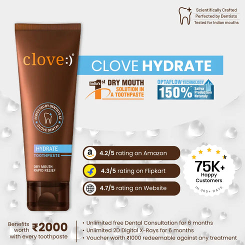 Clove Oral Care Hydrate Toothpaste