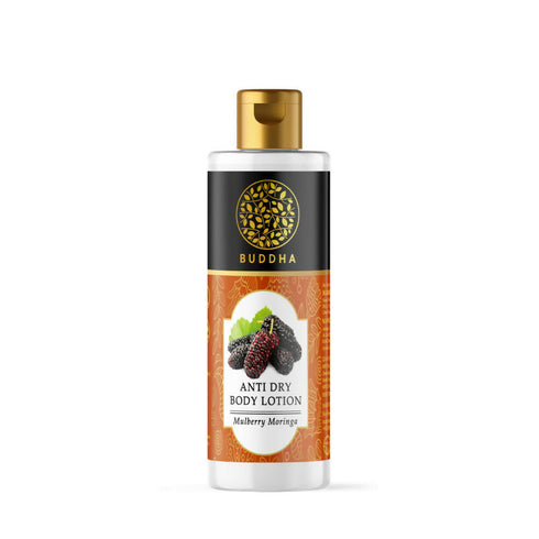 Buddha Natural Anti Dry Body Lotion Helps Restore Moisture Nourishes & Hydrates Skin
