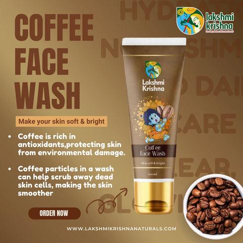 Lakshmi Krishna Naturals Coffee Face Wash