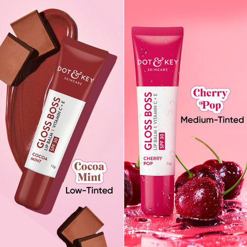 Dot and key Lip Balm Duo | Make Your Own | Spf 50