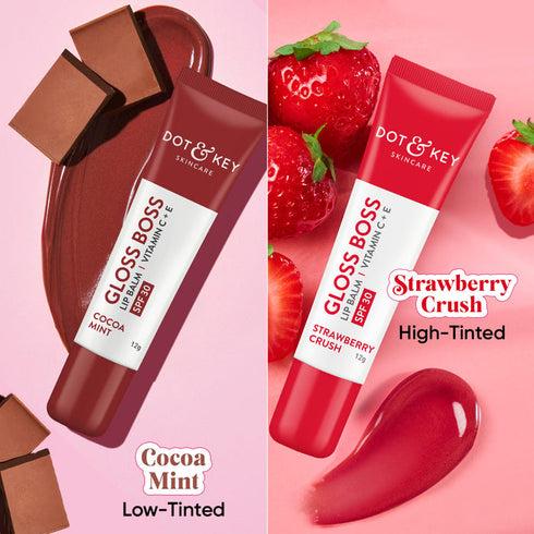 Dot and key Lip Balm Duo | Make Your Own | Spf 50