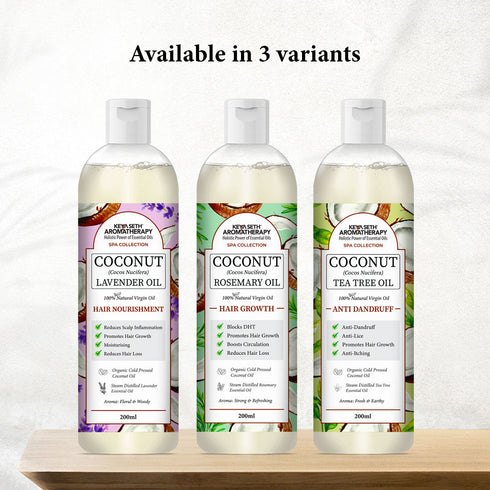 Keya Seth Aromatherapy 1% Rosemary with 99% Coconut Oil