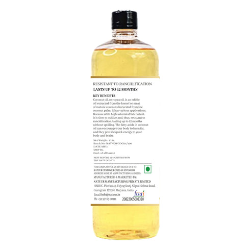 Natuur Cold Pressed Coconut oil