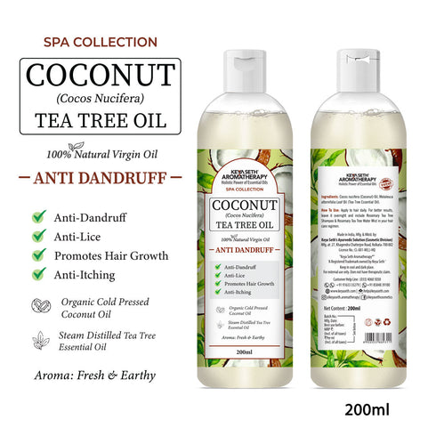 Keya Seth Aromatherapy 1% Tea Tree & 99% Coconut Oil