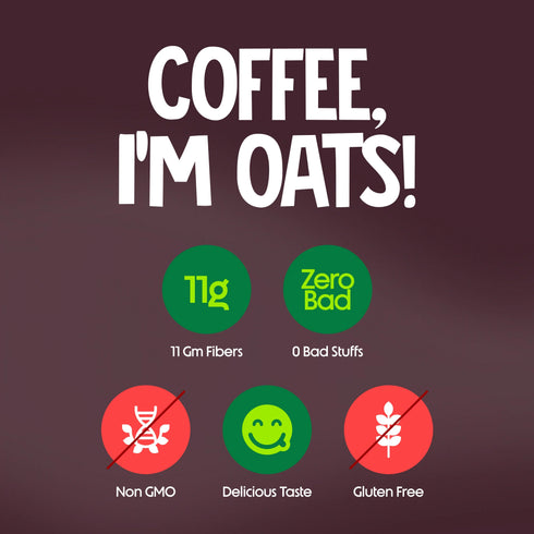Alpino High Protein Super Rolled Oats Classic Coffee