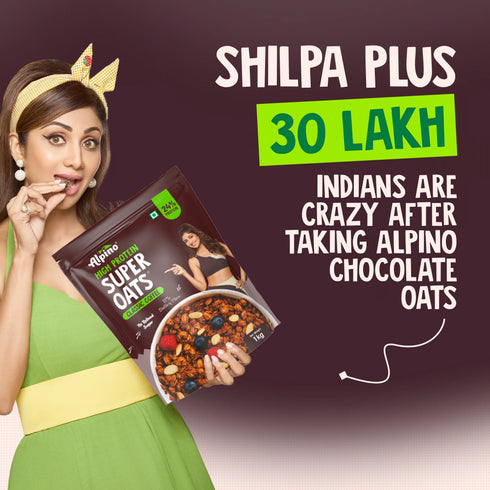 Alpino High Protein Super Rolled Oats Classic Coffee