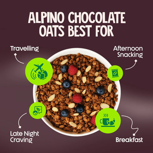 Alpino High Protein Super Rolled Oats Classic Coffee
