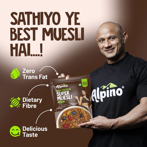 Alpino High Protein Super Muesli Coffee