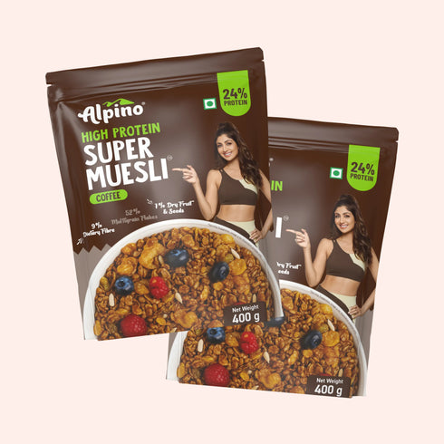 Alpino High Protein Super Muesli Coffee