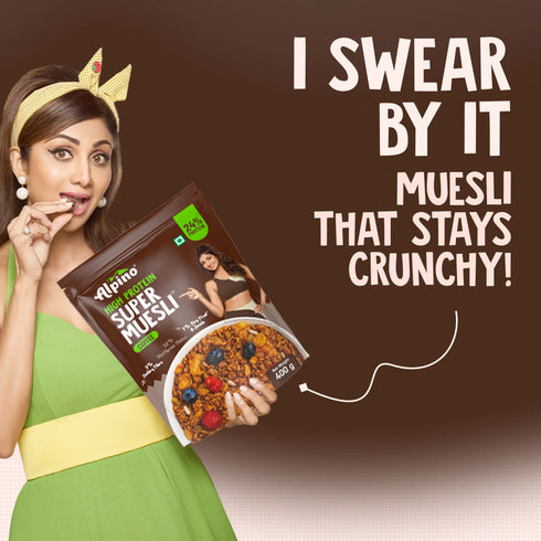 Alpino High Protein Super Muesli Coffee