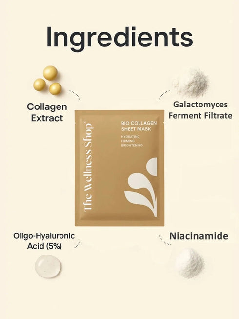 The wellness shop BIO COLLAGEN MELTING SHEET MASK