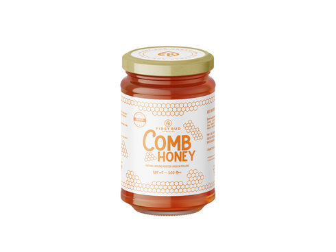First Bud Organic Raw Comb Honey