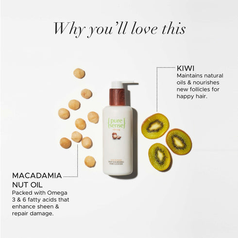 PureSense Relaxing Macadamia Deep Nourishing Hair Cleanser Combo (Shampoo) Combo