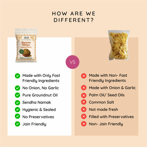 Vratam Thinnest Banana Chips Combo