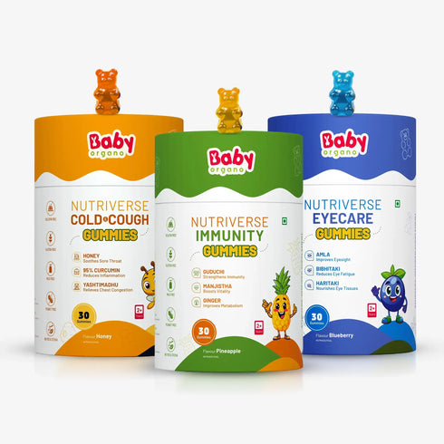 Babyorgano Complete Health Gummies Combo