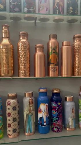 Coppjal Copper Water Bottle Diwali gift set