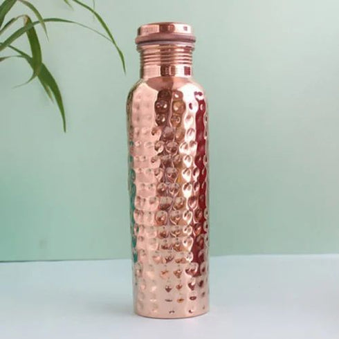 Coppjal Copper Water Bottle Gift Set