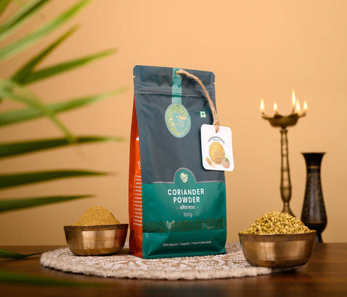 GirOrganic Coriander Powder Stone Ground