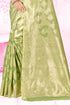 Deeva Sarees Green Cotton Saree