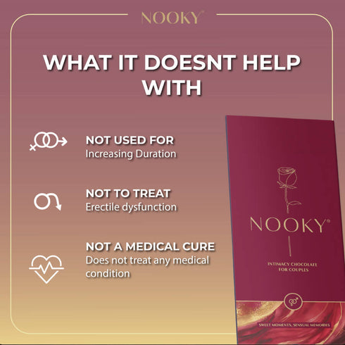 Nooky Mood Enhancing Chocolate For Men & Women