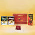PUREHEART Premium Diwali Gift Hamper | Corporate Dry Fruits Gift Box with Pepper Cashews and Peeled Almonds Italiano (333g each)| Bournville Chocolate| Diwali Greeting Card