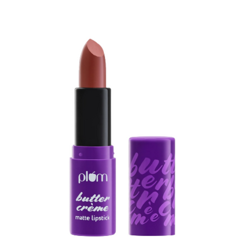 Plum Butter Crème Matte Lipstick Brownie Points 129 | Umber Brown