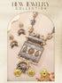 Oxidised Dual Toned Statement Fusion Tribal Elephant Leafy Contemporary Long Pendant Jewellery Set