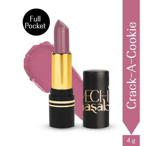 LoveChild Crack|A|Cookie Full Pocket Lipstick Mauve | Soft Matte Finish