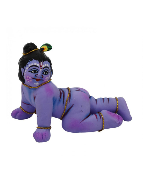 Rainbow Art Gallery Crawling Krishna