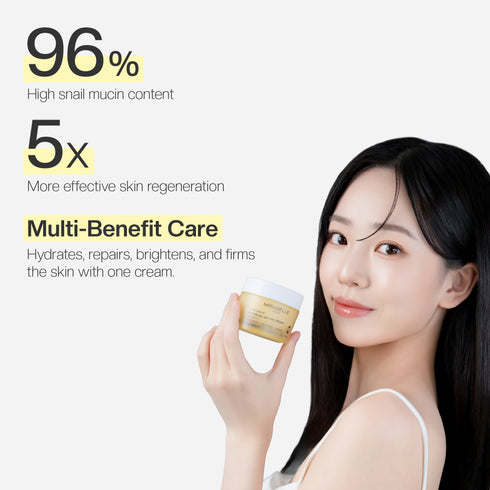 Mirabelle Korea Snail Repair All In One Cream Day & Night