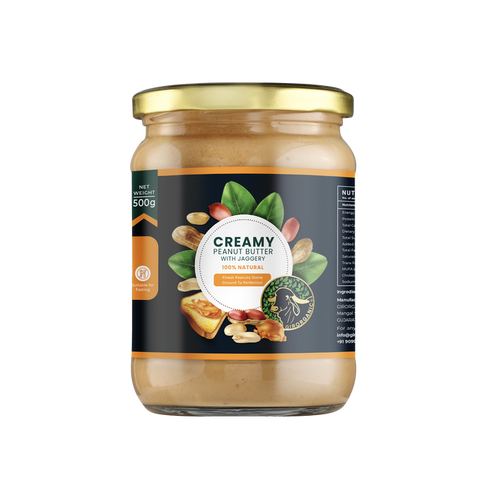 GirOrganic Creamy Peanut Butter with Jaggery