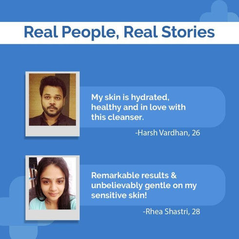 The Derma Co Creamy Face Cleanser for Sensitive Skin