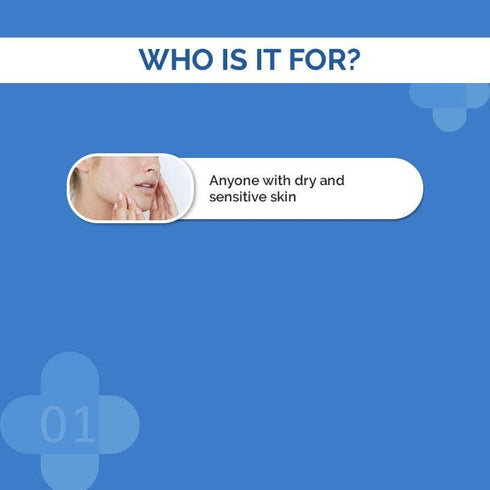 The Derma Co Creamy Face Cleanser for Sensitive Skin