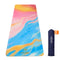 Wiselife PU Printed & Natural Rubber Yoga Mat - 6mm Abstract Marble
