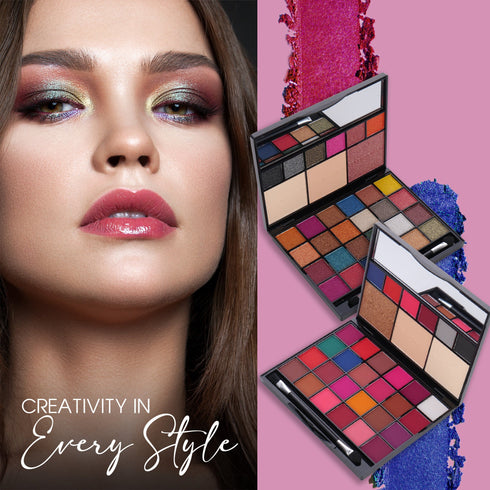 Colors Queen Swag Makeup Kit – 30 Eyeshadow Convenience & Style