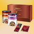 PUREHEART Premium Diwali Gift Hamper | Dry Fruits Gift Box with Trail Mix and Salt & Sweet Nutmix (454g Each) Bournville Chocolate| Diwali Greeting Card | Corporate Gifting