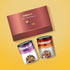 PUREHEART Premium Diwali Gift Hamper | Dry Fruits Gift Box with Trail Mix and Salt & Sweet Nutmix (454g Each) Bournville Chocolate| Diwali Greeting Card | Corporate Gifting