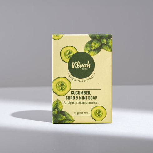 Vilvah Store Cucumber|Curd|Mint Soap