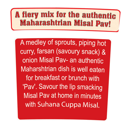 Suhana Ready To Eat Misal Mix Cuppa 70g