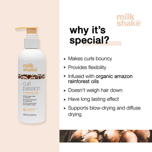 Milk shake curl passion enhancing fluid