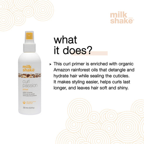 Milk shake curl passion primer