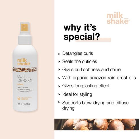 Milk shake curl passion primer
