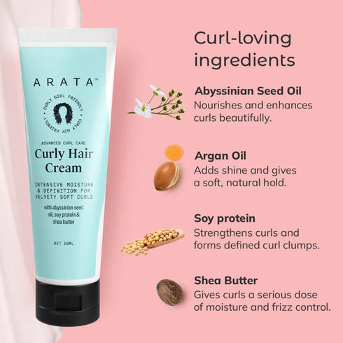 Arata Advanced Curl Care Hair Cream