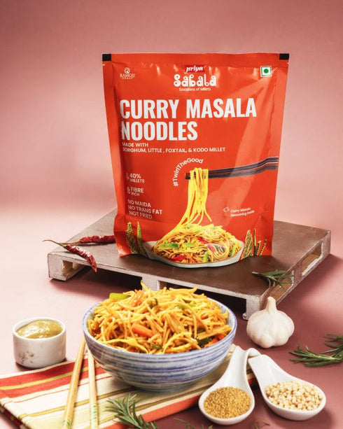 Sabala Millets Millet Noodles - Curry Masala