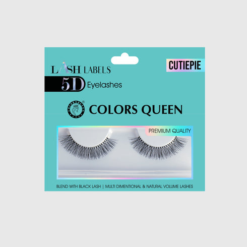 Colors Queen Lash Label 5D Natural Hair Eyelashes | 1 Pair