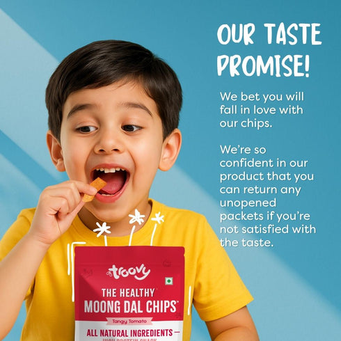 Troovy The Healthy High Protein Moong Dal Chips
