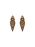 Oxidised Dual Toned Long Haram Leafy Statement Tribal Pendant Jewellery Set