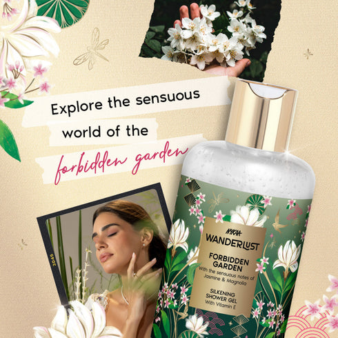 Wanderlust Forbidden Garden Floral Perfume Body Wash